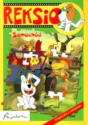 Reksio Samochód Naklejki [KSIĄŻKA]