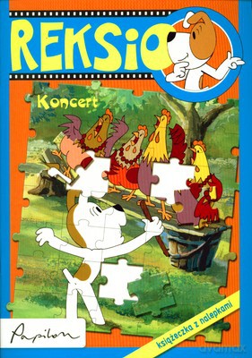 Reksio Koncert Naklejki [KSIĄŻKA]