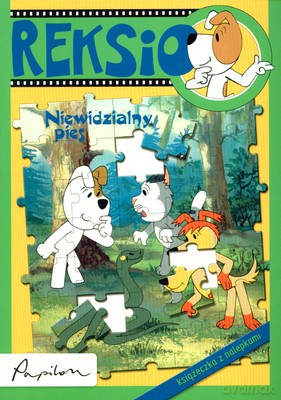 Reksio Niewidzialny Pies Naklejki [KSIĄŻKA]