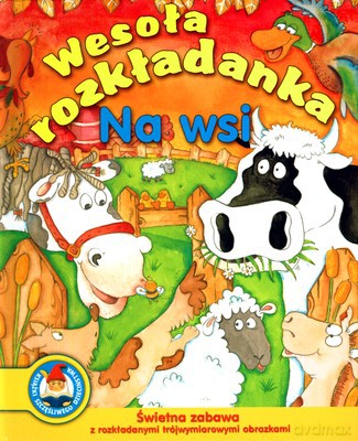Wesoła Rozkładanka Na Wsi (twarda) [KSIĄŻKA]