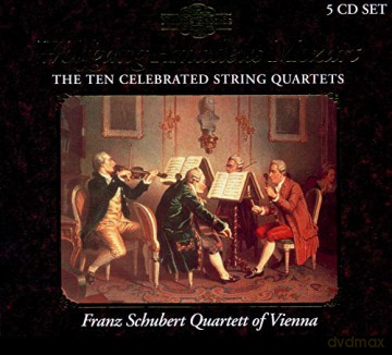 W.A. Mozart: Ten Celebrated String Quartets -Franz Schubert Quartet (5Cd) [5CD]