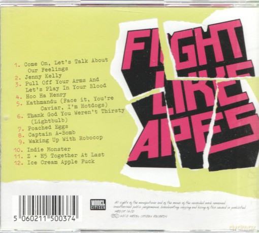 Fight Like Apes: The Body Of Christ And The Legs Of Tina Turner [CD]