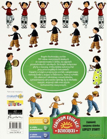 150 Rytmicznych Zabaw Dla Dzieci Spotkanie Z Muzyka (twarda) - Nuria Trias, Susana Perez, Luis Filella [KSIĄŻKA]+[CD]