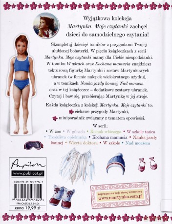 Martynka Moje Czytanki W Szkole Tańca (twarda) - Liliana Fabisińska [KSIĄŻKA]
