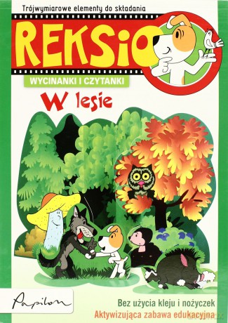 Reksio W Lesie Wycinanki I Czytanki [KSIĄŻKA]