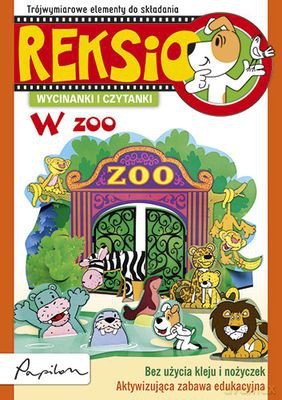 Reksio W Zoo Wycinanki I Czytanki [KSIĄŻKA]