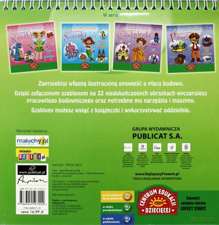 Budowniczy Książka Z Szablonami [KSIĄŻKA]