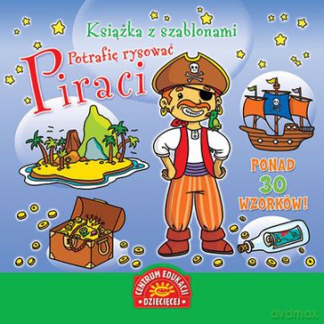 Piraci Książka Z Szablonami [KSIĄŻKA]