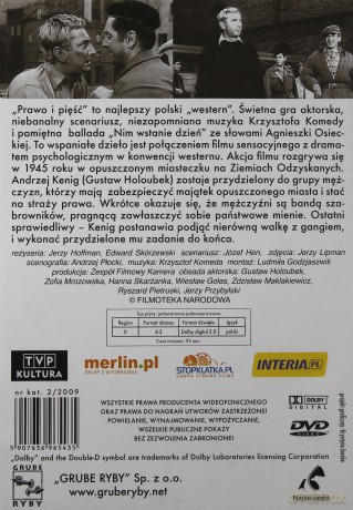 Prawo i pięść [DVD]