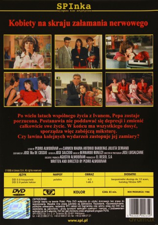 Kobiety na skraju załamania nerwowego [DVD]