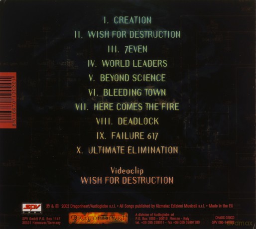 Beholder: Wish For Destruction [CD]
