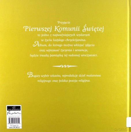Moja Pierwsza Komunia Święta (twarda) [KSIĄŻKA]