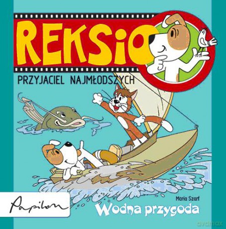 Reksio Przyjaciel Najmłodszych Wodna Przygoda (twarda) - Maria Szarf [KSIĄŻKA]
