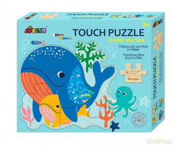 Avenir Puzzle sensoryczne zwierzęta wodne [PUZZLE]