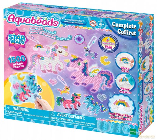Aquabeads Zestaw Koralików Bajkowy jednorożec 