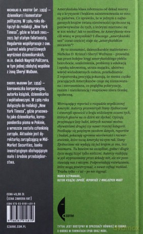 Biedni w bogatym kraju - Nicholas Kristof, Sheryl WuDunn [KSIĄŻKA]