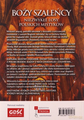 Boży szaleńcy - Wincenty Łaszewski [KSIĄŻKA]