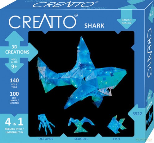Creatto Świecący rekin i wodni przyjaciele