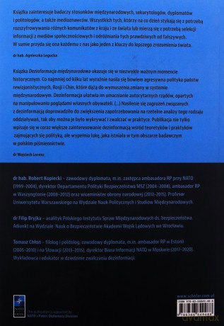Dezinformacja międzynarodowa - Robert Kupiecki, Filip Bryjka [KSIĄŻKA]