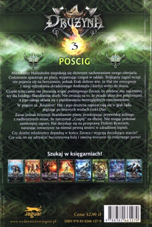 Drużyna Księga 3 Pościg - John Flanagan [KSIĄŻKA]