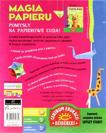 Origami. Zginaj Składaj Baw Się! - Maryse Six [KSIĄŻKA]