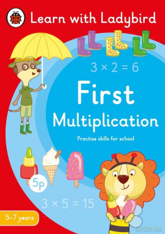 First Multiplication: A Learn with Ladybird Activity Book 5-7 years [KSIĄŻKA]