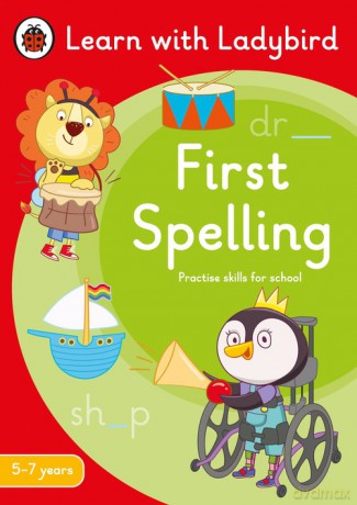 First Spelling: A Learn with Ladybird Activity Book 5-7 years [KSIĄŻKA]