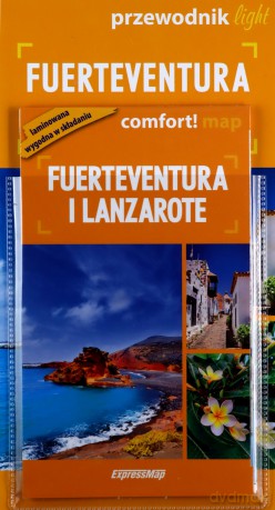 Fuerteventura i Lanzarote light przewodnik + mapa - Agnieszka Waszczuk [KSIĄŻKA]