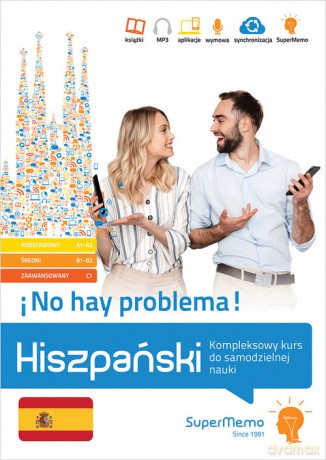 Hiszpański No hay problema! Kompleksowy kurs do samodzielnej nauki - Barbara Stawicka-Pirecka, Iván Medel López [KSIĄŻKA]