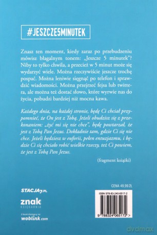 Jeszcze pięć minutek - Adam Szustak [KSIĄŻKA]