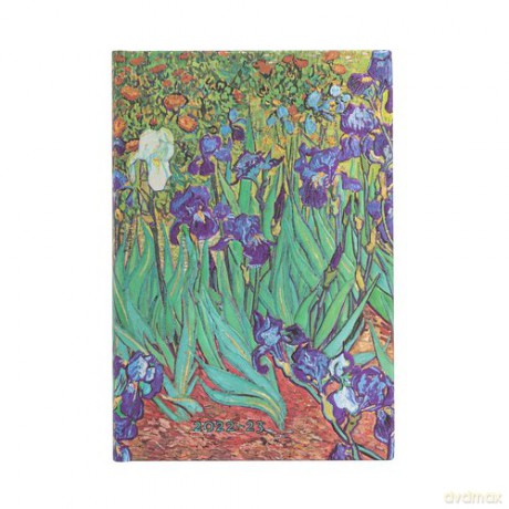 Kalendarz 2023 Van Gogh's Irises Mini HOR 18m [KALENDARZ]