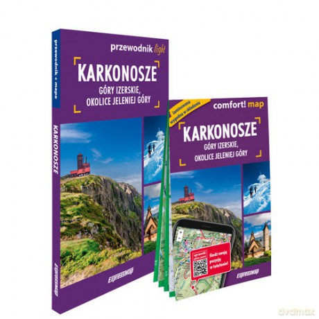 Karkonosze, Góry Izerskie, okolice Jeleniej Góry light przewodnik + mapa [KSIĄŻKA]