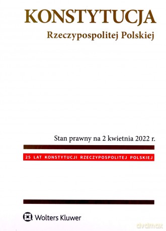 Konstytucja Rzeczypospolitej Polskiej [KSIĄŻKA]
