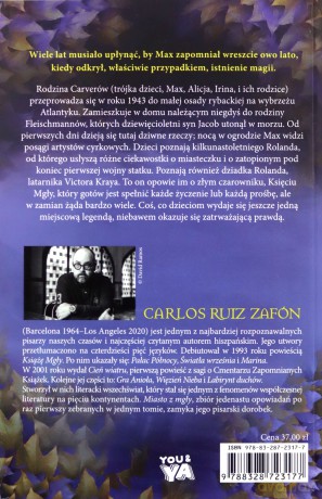 Książę Mgły - Carlos Ruiz Zafon [KSIĄŻKA]