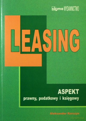 Leasing - Aleksander Korczyn [KSIĄŻKA]