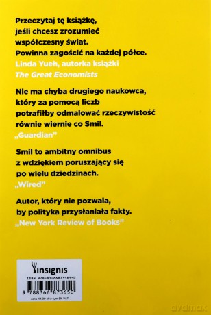 Liczby nie kłamią 71 rzeczy które trzeba wiedzieć o świecie - Vaclav Smil [KSIĄŻKA]