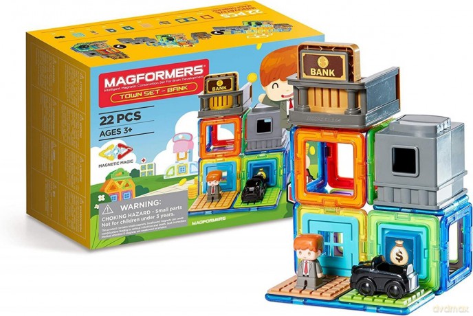 Magformers Town Set Bank 22 el.