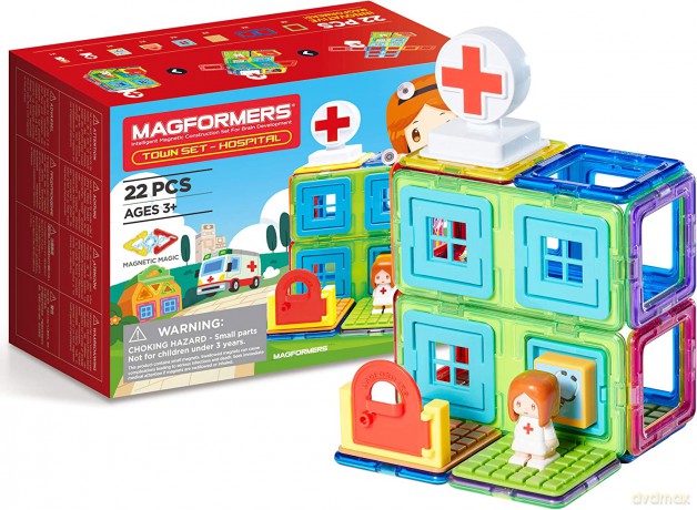 Magformers Town Set Hospital 22 el.