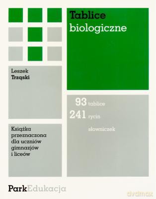 Tablice Biologiczne (broszurowa) Tbb02 - Leszek Trząski [KSIĄŻKA]