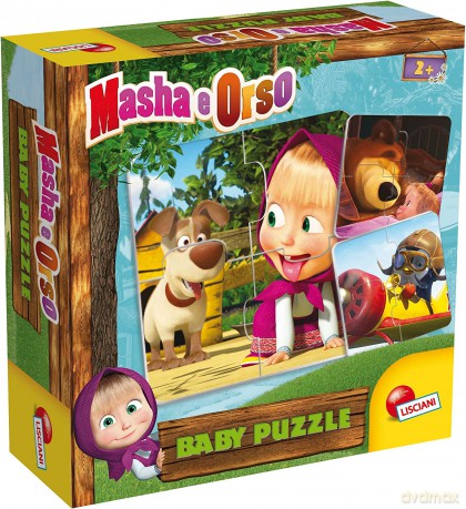 Masza i Niedźwiedź Pierwsze puzzle [GRA]