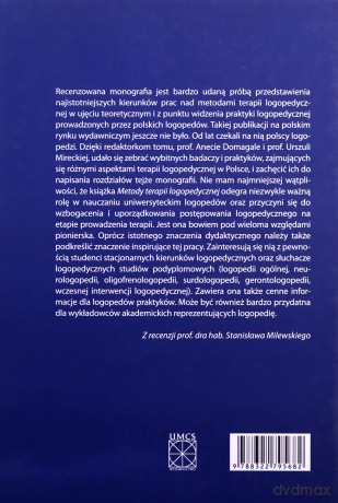 Metody terapii logopedycznej [KSIĄŻKA]