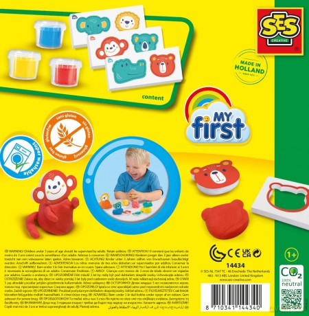 Moja pierwsza ciasto masa zwierzątka