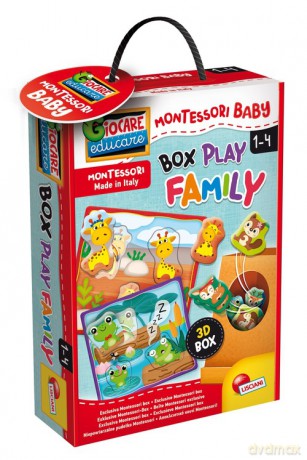Montessori Baby Pudełko Rodziny zwierząt [GRA]