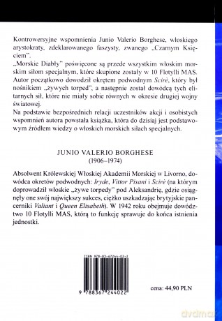 Morskie diabły - Valerio J. Borghese [KSIĄŻKA]