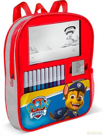 Multiprint Pieczątki Psi Patrol Plecak czerwony