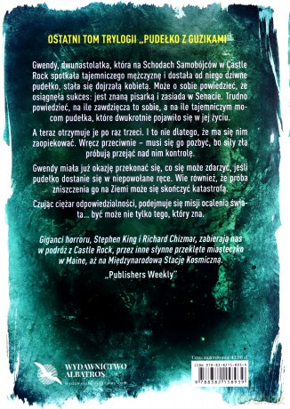 Ostatnia misja Gwendy - Stephen King, Richard Chizmar [KSIĄŻKA]