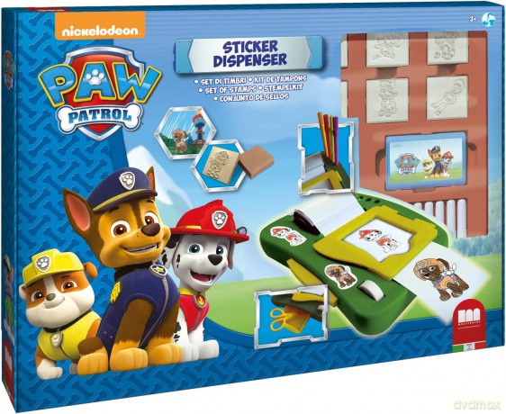 Pieczątki Maszyna do naklejek Psi Patrol