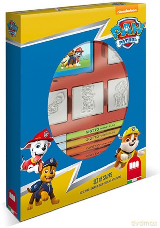 Pieczątki Psi Patrol Box 4 sztuki