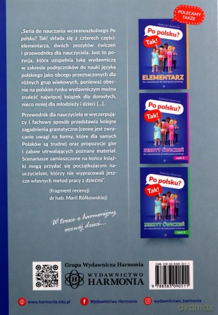 Po polsku Tak! Przewodnik dla nauczyciela - Aneta Lica, Zenon Lica [KSIĄŻKA]