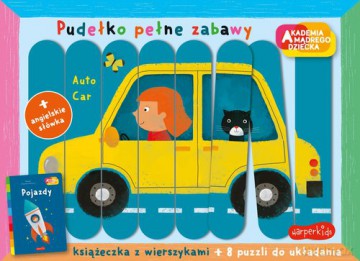 Pojazdy Akademia mądrego dziecka Pudełko pełne zabawy - Zbigniew Dmitroca [KSIĄŻKA]